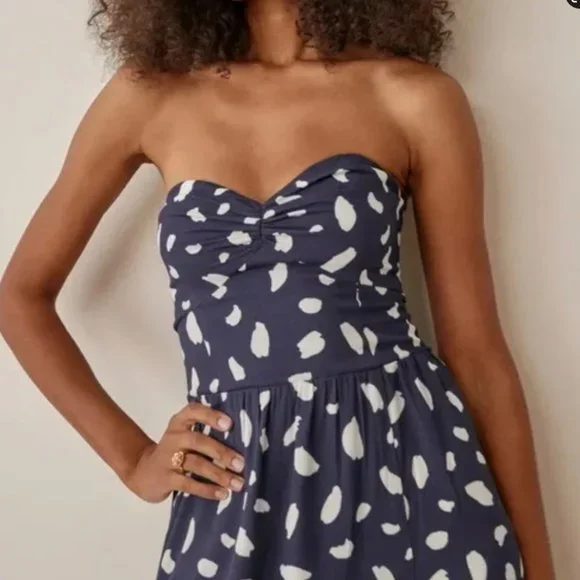 Reformation Aymeline Dress Splatter - Picture 4 of 9